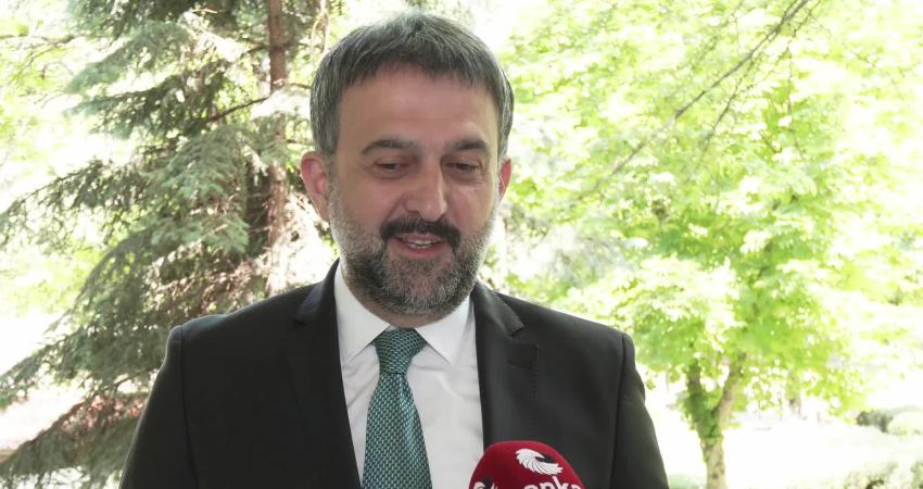 Ankara Kent Konseyi (AKK) Başkanı Halil İbrahim Yılmaz, hobi bahçelerine