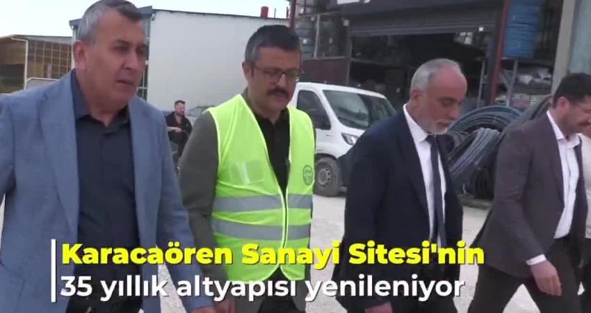 Ankara Büyükşehir Belediyesi, Karacaören Sanayi Sitesi’nin altyapısını yeniliyor Ankara Büyükşehir Belediyesi (ABB) ASKİ Genel Müdürlüğü, Altındağ ilçesinde bulunan