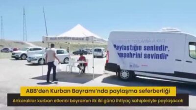 Ankara Büyükşehir Belediyesi, “Paylaştığın senindir, hemşehrini sevindir” sloganıyla bu yıl