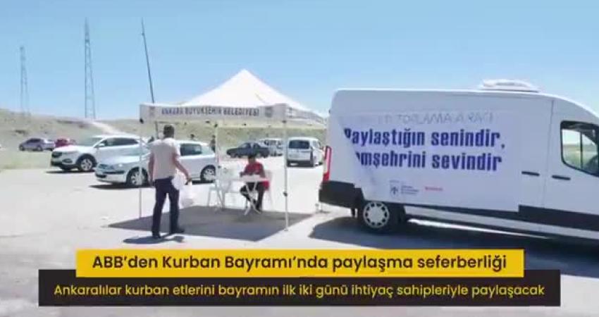 Ankara Büyükşehir Belediyesi, “Paylaştığın senindir, hemşehrini sevindir” sloganıyla bu yıl