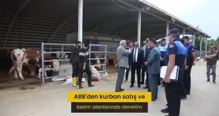 Kurban Bayramı hazırlıklarına devam eden Ankara Büyükşehir Belediyesi (ABB), Başkent’te