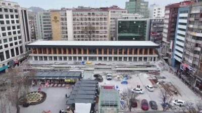Ankara Büyükşehir Belediyesi tarafından gerçekleştirilen 'Zafer Meydanı Yeniden Düzenleme ve
