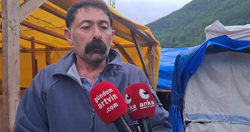 Artvin’in Borçka ilçesine kurban satmak için giden Ardanuçlu besici Dedebekir