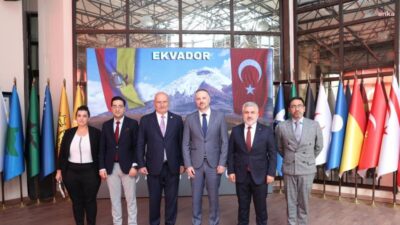 Ankara Ticaret Odası (ATO) Yönetim Kurulu Başkanı Gürsel Baran, diplomatik
