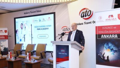 Ankara Ticaret Odası (ATO) Yönetim Kurulu Başkanı Gürsel Baran, Ankara’nın
