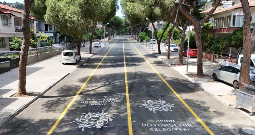Aydın Büyükşehir Belediyesi, Efeler ilçesi Zafer Mahallesi Pınarbaşı Caddesi’nde sıcak