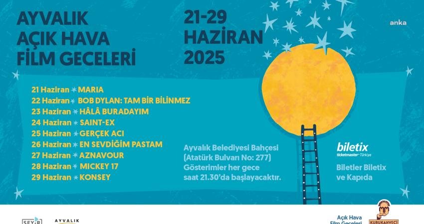 Ayvalık Belediyesi, Seyir Derneği'nin 21-29 Haziran arasında düzenleyeceği Açık Hava