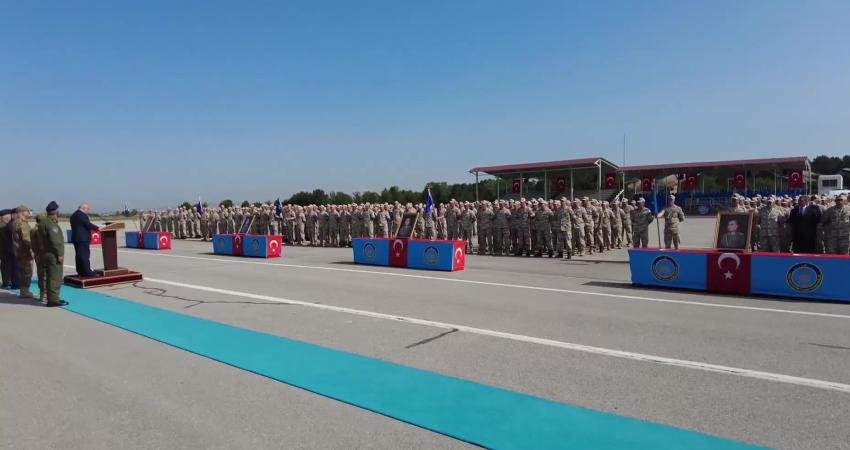 Milli Savunma Bakanı Yaşar Güler, Kütahya'da Hava Er Eğitim Tugay