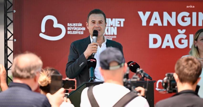 Balıkesir Büyükşehir Belediyesi, “Gönüllü İtfaiyecilik” projesi kapsamında kırsal mahallelerde çıkan