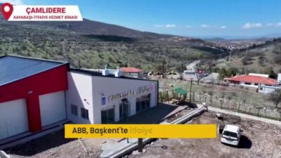 Ankara Büyükşehir Belediyesi (ABB), Başkent’te hizmet verecek modern itfaiye istasyonları