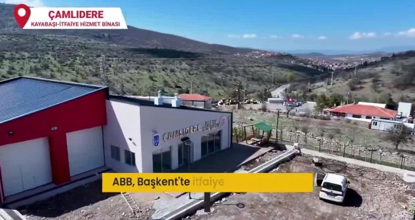Ankara Büyükşehir Belediyesi (ABB), Başkent’te hizmet verecek modern itfaiye istasyonları