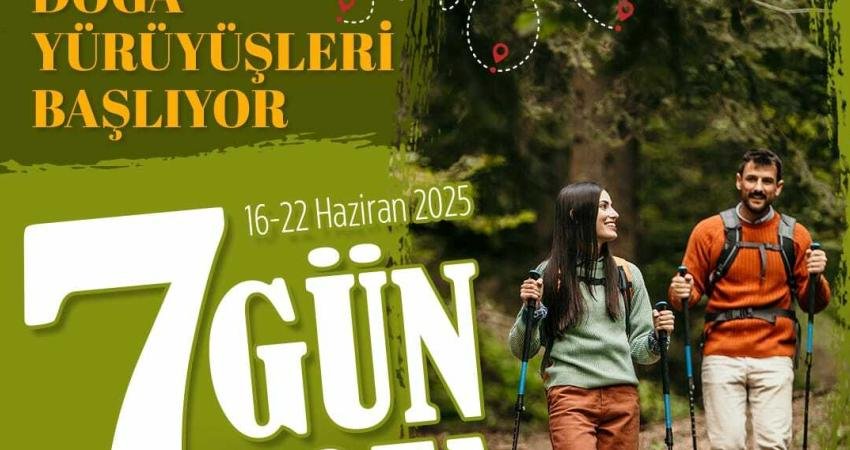 Beykoz Belediyesi, Trekking Haftası kapsamında Beykozlu vatandaşları yedi doğa gezisine götürecek.