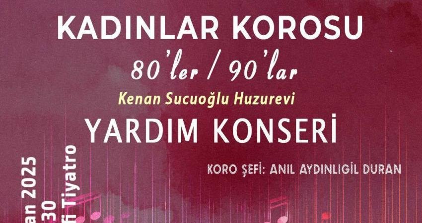 Burhaniye Belediyesi Kadınlar Korosu, Burhaniye Kenan Sucuoğlu Huzurevi yararına yardım