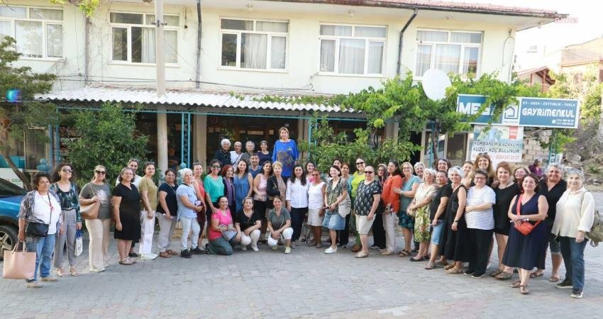 Burhaniye Kent Konseyi Kadın Meclisi'nin ilçe genelindeki tüm mahallelerde düzenlediği