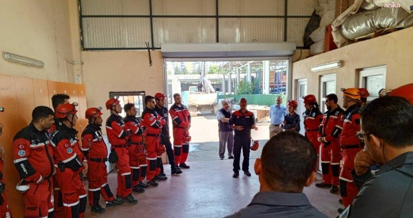 Bursa Büyükşehir Belediyesi BUSKİ Genel Müdürlüğü bünyesinde kurulan arama kurtarma