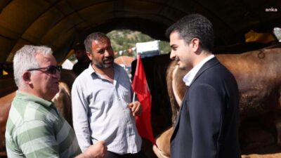 Çankaya Belediye Başkanı Hüseyin Can Güner, Mühye Köyü’nde kurulan Kurban