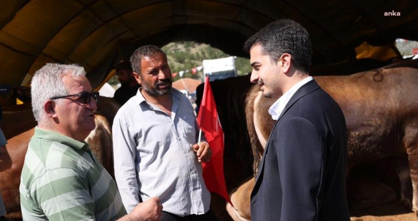 Çankaya Belediye Başkanı Hüseyin Can Güner, Mühye Köyü’nde kurulan Kurban