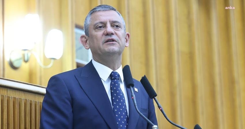 CHP Genel Başkanı Özgür Özel, "Adaletin, dayanışmanın ve beraberliğin sembolü