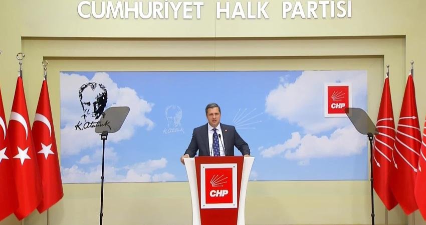 CHP Sözcüsü Deniz Yücel, MYK toplantısı devam ederken yaptığı açıklamada
