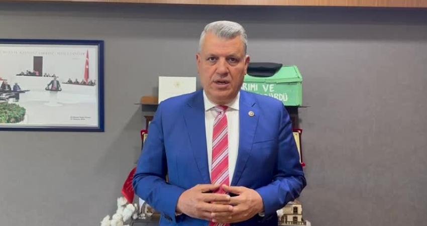 CHP Adana Milletvekili Ayhan Barut, 13.5 lira olarak açıklanan buğday