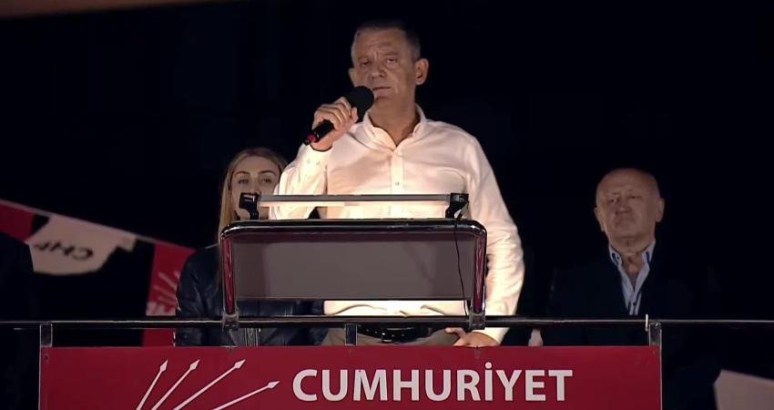 CHP Genel Başkanı Özgür Özel, Türkiye'deki 191 bin sandığın 180