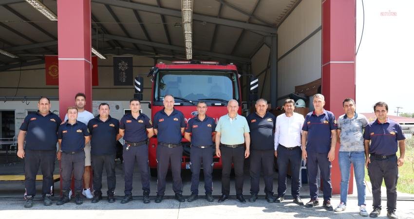 Çine Belediye Başkanı Mehmet Kıvrak, Aydın Büyükşehir Belediyesi Çine İtfaiye