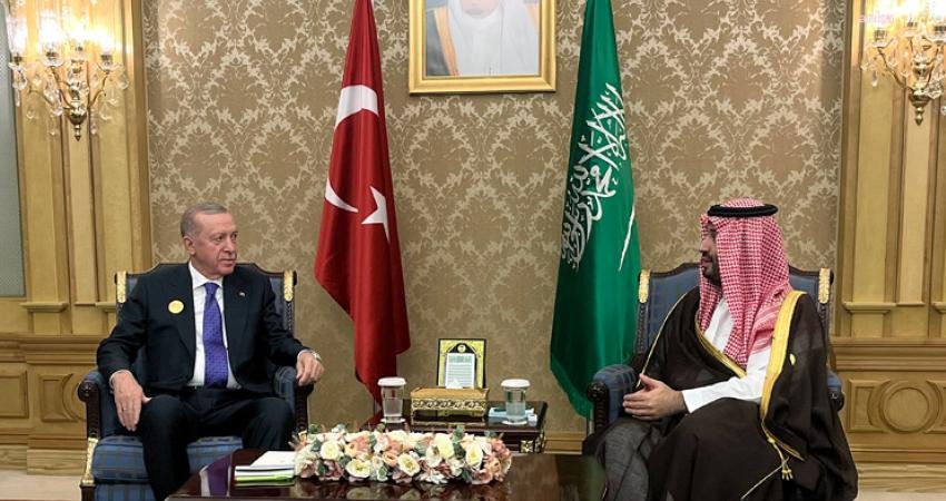 Cumhurbaşkanı Recep Tayyip Erdoğan, Suudi Arabistan Veliaht Prensi Muhammed Bin Selman