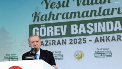 Cumhurbaşkanı Recep Tayyip Erdoğan, Yeşil Vatan Görev Başında programında, “Hemen