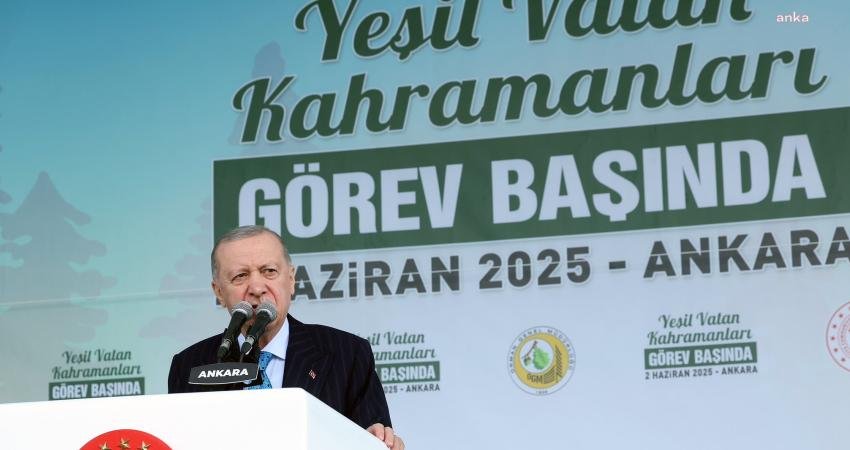 Cumhurbaşkanı Recep Tayyip Erdoğan, Yeşil Vatan Görev Başında programında, “Hemen