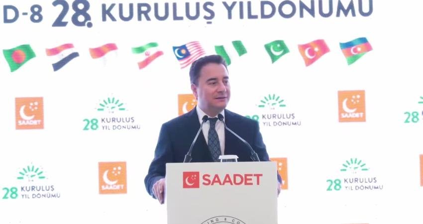 Saadet Partisi Genel Başkanı Mahmut Arıkan, İsrail'in "güvenlik" bahanesiyle tüm
