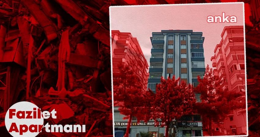 Kahramanmaraş'ta 6 Şubat depremlerinde yıkılan ve 19 kişinin yaşamını yitirdiği