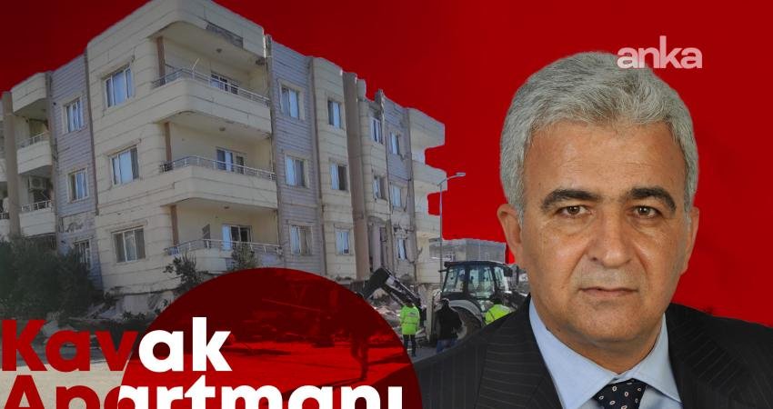 Gaziantep'te 6 Şubat depremlerinde yıkılarak 26 kişinin hayatını kaybettiği Kavak