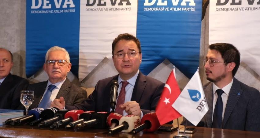 DEVA Partisi Genel Başkanı Ali Babacan, “1 Temmuz’u pas geçmek