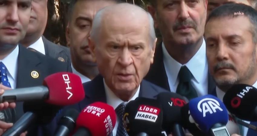 MHP Genel Başkanı Devlet Bahçeli, “Darbeler anayasası yok edilmeli, milli