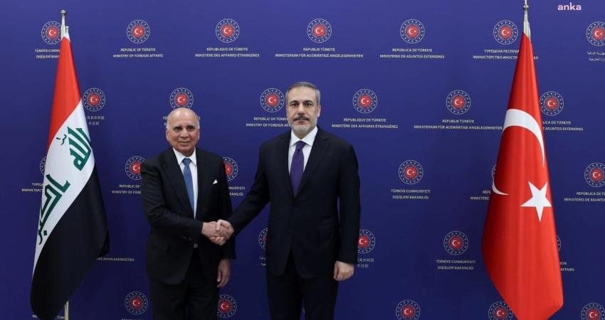 Dışişleri Bakanı Hakan Fidan, Irak Dışişleri Bakanı Fuad Hüseyin ile
