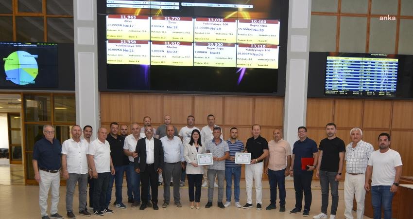 2025 hasat sezonunun ilk kanola ürünü Edirne Ticaret Borsası’nda satışa