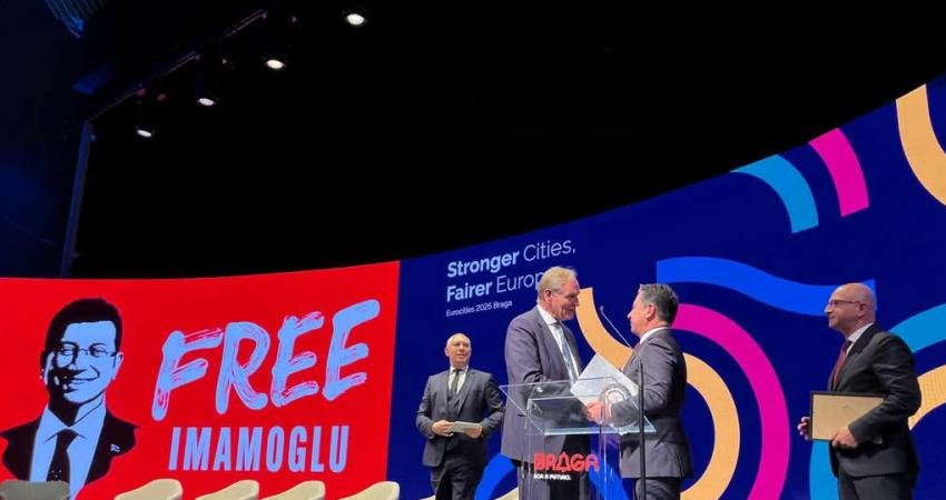 Muğla Büyükşehir Belediye Başkanı Ahmet Aras, Portekiz'de katıldığı Eurocities 2025