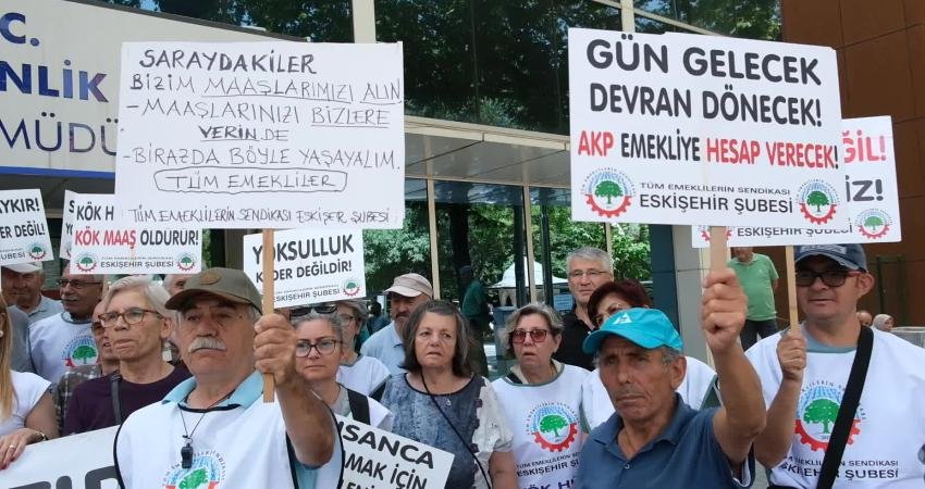 Tüm Emeklilerin Sendikası Eskişehir Şubesi tarafından, Sosyal Güvenlik Kurumu (SGK)