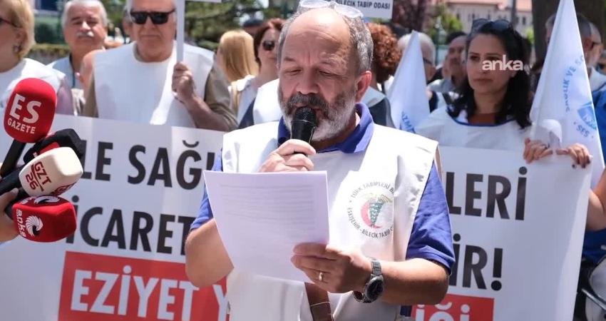Eskişehir’de sağlık emekçileri, "Son 6 ayda aile sağlığı merkezine başvurmayan