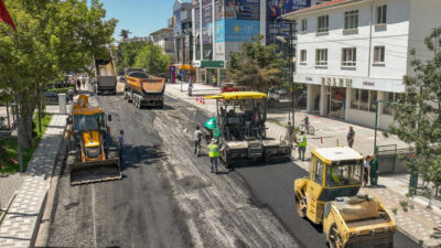 Etimesgut Belediyesi, ilçe genelinde altyapı ve üstyapı çalışmalarına hız kesmeden