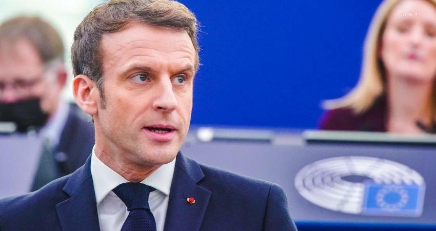 Fransa Cumhurbaşkanı Macron İsrail-İran savaşına ilişkin olarak yaptığı açıklamada İran'daki