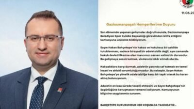 Gaziosmanpaşa Belediyesi Spor Kulübü Başkanı Selim Köroğlu, CHP’li Belediye Başkanı