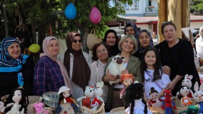 30 Ağustos Mahallesi’nde geleneksel el sanatları merkezi tarafından anlamlı bir