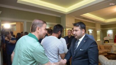 Kahramankazan Belediye Başkanı Selim Çırpanoğlu, belediye personeli ile bayramlaştı. Çırpanoğlu,