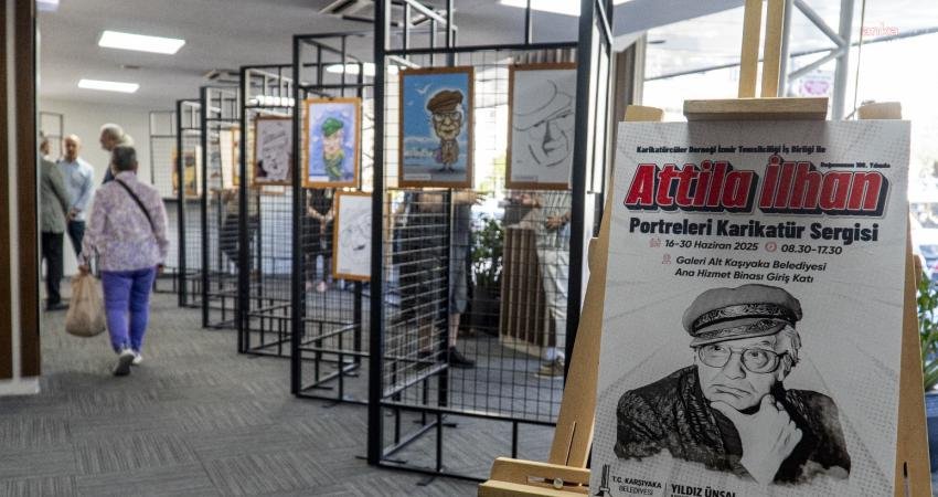 Karşıyaka Belediyesi ana hizmet binasında yer alan Galeri Alt’ta, Karikatürcüler