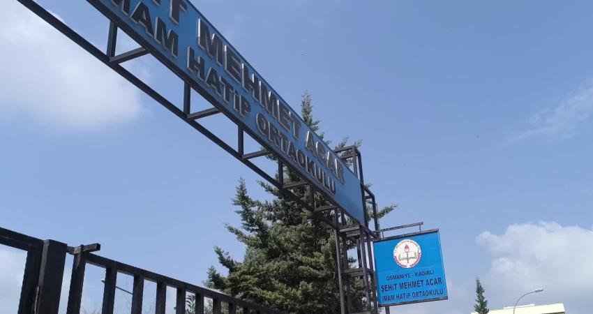 Osmaniye'nin Kadirli ilçesinde, Liselere Geçiş Sistemi (LGS) sınavına girmek üzere
