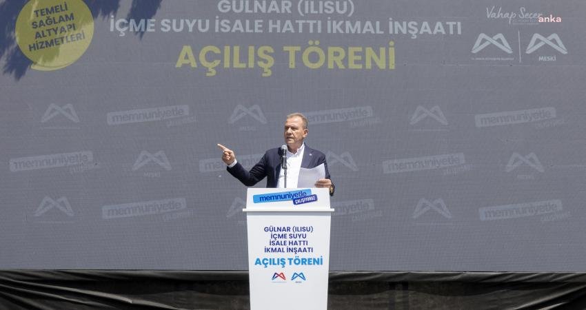 Mersin Büyükşehir Belediye Başkanı Vahap Seçer sözünü tuttu ve Gülnar,