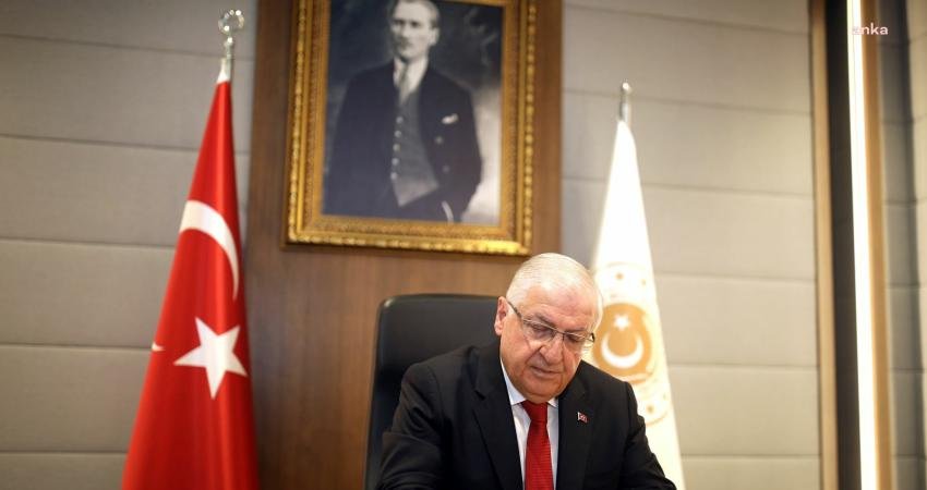 Milli Savunma Bakanı Yaşar Güler Rusya Federasyonu Savunma Bakanı Andrey