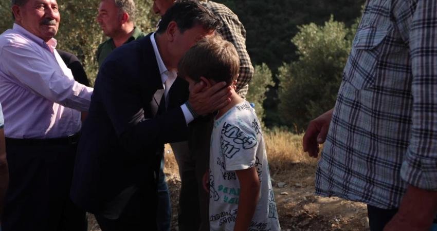 Muğla Büyükşehir Belediye Başkanı Ahmet Aras, yapılan çalışmaları yerinde incelemek