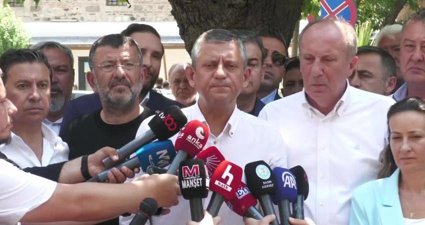 CHP Genel Başkanı Özgür Özel, "Saadet Partisi’nin Genel Başkanı tarafından pazar